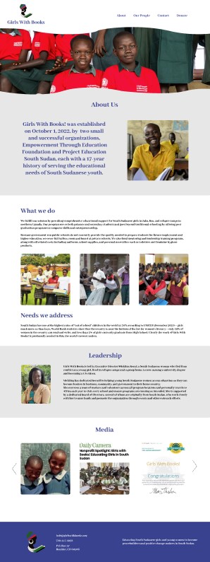 Girls With Books Website 2