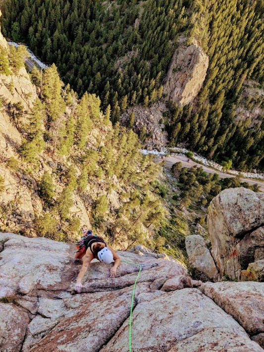 Multipitch climb